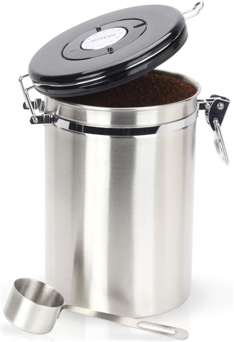 Metal Coffee Storage Container 